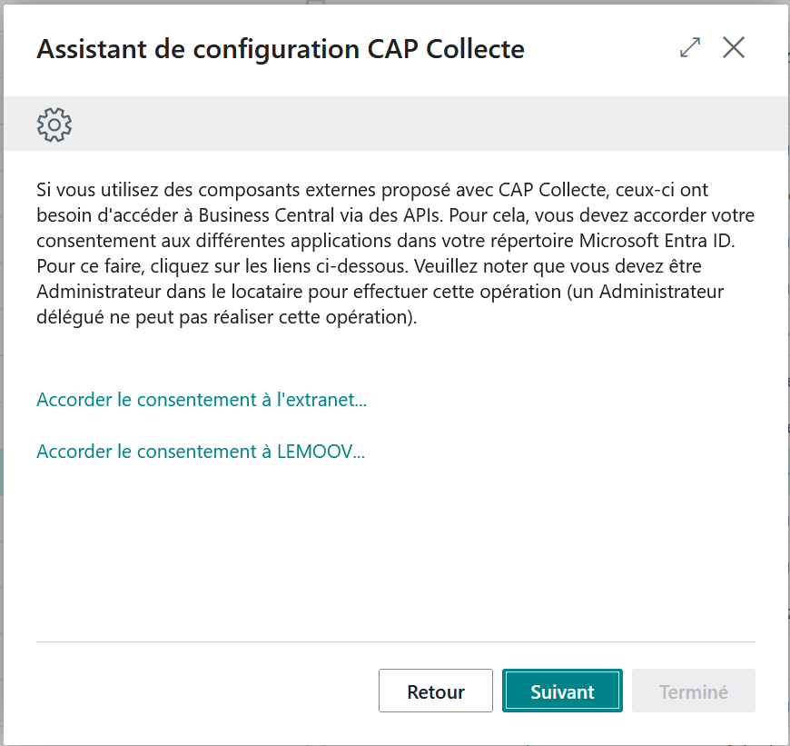 Configurer les applications Entra